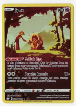 Jynx - SWSH12: Silver Tempest TG04/TG30 - Pokemon TCG - NM - HOLO - Image 1