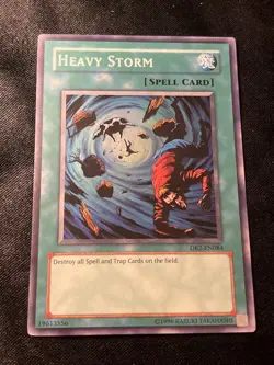 Heavy Storm - DB2-EN084 - Super Rare - Unlimited Edition - LP - Image 1
