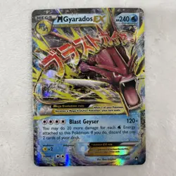 Pokemon Mega Gyarados EX TCG Holo Ultra Rare Card Breakpoint 27/122 Pokemon TCG - Image 2