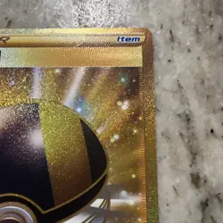 Pokemon TCG Ultra Ball Secret Rare Gold Brilliant Stars Holo Card 186/172 - Image 3