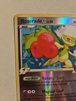 Roserade C 40/147 Reverse Holo Rare Supreme Victors Pokemon Card, NM/LP - Image 2