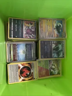 Pokemon Lot of 538 Cards Including Energies Trainers Stadiums and More - Image 1