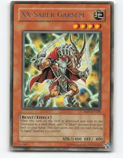 XX-Saber Garsem #ABPF-EN026 Rare Yugioh Card - Image 1