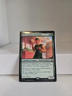 MTG The Cabbage Merchant Nonfoil NM TLE #0134 Avatar The Last Airbender Card - Image 1