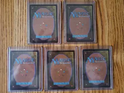MAGIC THE GATHERING Lot of Five (5) BETA Cards Very Nice Condition READ - Image 2