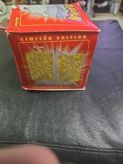 Pokemon - Mewtwo Nintendo 23k Gold Plated Burger King Trading Card Damaged Box - Image 4