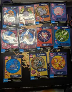 Lot of 38 Pokemon Poke Trivia Burger King Cards 1998 - Image 3