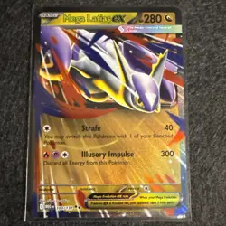 Mega Latios ex 100/132 Mega Evolutions Pokemon Card TCG NM - Image 1