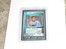 Star Trek Lt Bashir 61R Ccg Card - Image 1