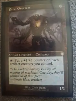 Steel Overseer (Retro Frame) Commander: the Brothers' War Regular - Image 1