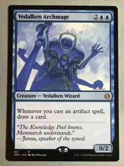 MTG / Vedalken Archmage / JMP / #187 / Regular / Rare / NM - Image 1
