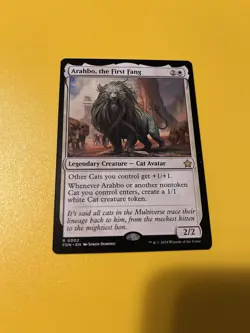 Arahbo, the First Fang | R | 2 | Foundations | Magic: The Gathering - Image 1