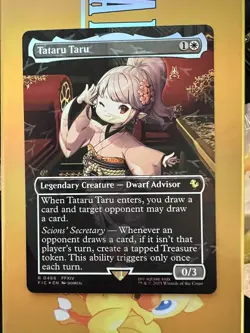 Tataru Taru (Borderless) (Chocobo Track Foil) Commander: Final Fantasy Foil - Image 1