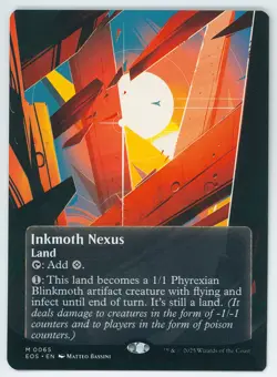 Inkmoth Nexus Borderless 0065 EOS NM/MT [Edge of Eternities:MTG] - Image 1