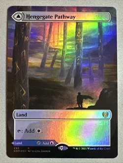 MTG / Hengegate Pathway / KHM / #293 / FOIL (Borderless) / Rare / NM - Image 1
