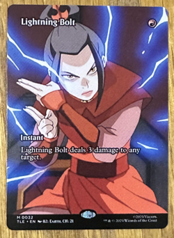 MTG: Avatar: The Last Airbender Eternal-Legal, Lightning Bolt - Image 1