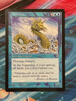 MTG Magic The Gathering Taniwha From Mirage, NM - Image 1