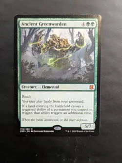 Ancient Greenwarden Zendikar Rising Regular LP MTG - Image 1