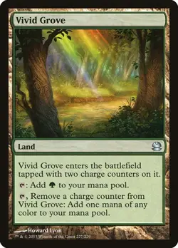 1x Vivid Grove NM Eng MTG - Modern Masters - Image 1