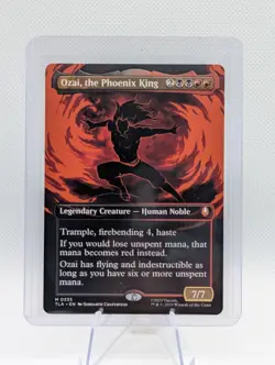 MTG Avatar The Last Airbender Ozai, the Phoenix King #0335 Borderless Non-Foil - Image 1