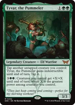 Tyvar, the Pummeler - Duskmourn: House of Horror DSK 202 MTG Magic the Gathering - Image 1