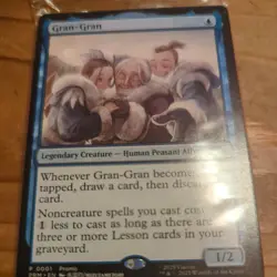 MTG Magic Gran-Gran Promo 0001 Avatar TLA Unique & Misc Promos NM English - Image 1