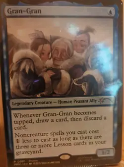 MTG Magic Gran-Gran Promo 0001 Avatar TLA Unique & Misc Promos NM English - Image 2