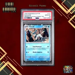 🇫🇷 GIVRALI PSA 10 - PROMO EV SVP 171 ECARLATE VIOLET FR EV Carte Pokemon 🇫🇷 - Image 1