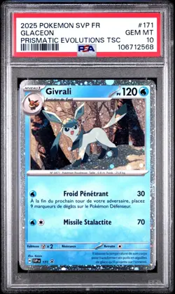 🇫🇷 GIVRALI PSA 10 - PROMO EV SVP 171 ECARLATE VIOLET FR EV Carte Pokemon 🇫🇷 - Image 2
