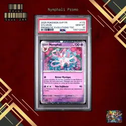 🇫🇷 NYMPHALI PSA 10 - PROMO EV SVP 172 ECARLATE VIOLET FR EV Carte Pokemon 🇫🇷 - Image 1