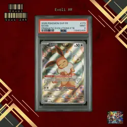 🇫🇷 EVOLI AR PSA 9 - PROMO EV SVP 173 ECARLATE VIOLET FR EV Carte Pokemon 🇫🇷 - Image 1