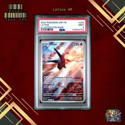 🇫🇷 LATIOS AR PSA 9 - ETINCELLES DEFERLANTES 203/191 FR EV Carte Pokemon 🇫🇷 - Image 1