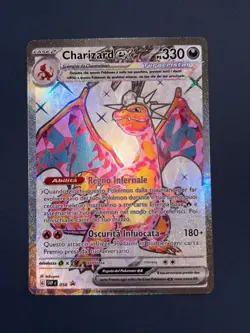 Charizard EX 056 Promo Scarlatto e Violetto Teracristal Carte Pokemon Ita Mint - Image 1