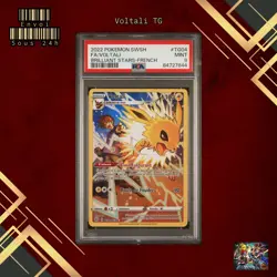 🇫🇷 VOLTALI AR PSA 9 - STARS ETINCELANTES TG04/TG30 EB FR Carte Pokemon 🇫🇷 - Image 1