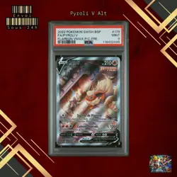 🇫🇷 PYROLI V ALTERNATIVE PSA 9 - PROMO COFFRET EB SWSH179 Carte Pokemon 🇫🇷 - Image 1