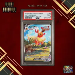 🇫🇷 PYROLI VMAX ALTERNATIVE PSA 9 - PROMO COFFRET EB SWSH180 Carte Pokemon 🇫🇷 - Image 1
