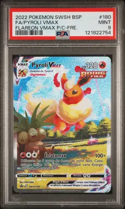 🇫🇷 PYROLI VMAX ALTERNATIVE PSA 9 - PROMO COFFRET EB SWSH180 Carte Pokemon 🇫🇷 - Image 2