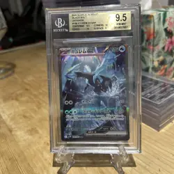 Pokemon TCG Kyurem Ex SAR 168/086 SV11B Black Bolt Japanese BGS 9.5 Gem Mint - Image 1