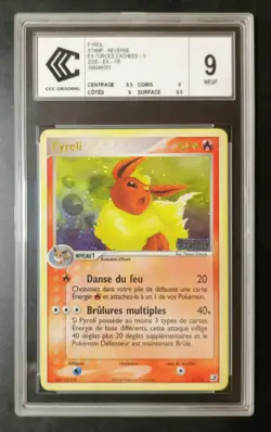 🇫🇷 PYROLI HOLO REVERSE 5/115 CCC 9 - EX FORCES CACHEES FR Carte Pokemon 🇫🇷 - Image 2