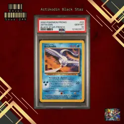 🇫🇷 ARTIKODIN BLACK STAR PSA 10 - PROMO WIZARD 22 FR Carte Pokemon 🇫🇷 - Image 1
