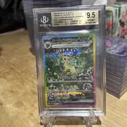 BGS 9.5 Leafeon EX SAR 200/187 Japanese Terastal Festival SV8a 2024 Pokemon mint - Image 1