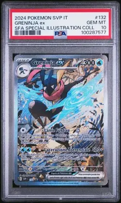 POKEMON GRENINJA EX SV 132 PROMO PSA 10 LINGUA ITA! - Image 1