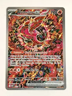 CARTE POKEMON PLUMELINE EX MEP 024 MEGA EVOLUTION HOLO PROMO BLACK STAR FR NM - Image 1