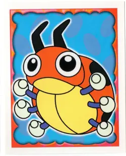 LEDYBA CROMO / STICKER #12 POKEMON SERIE 3 COLECCION MERLIN 2001 (ALBUM ORO) - Image 1