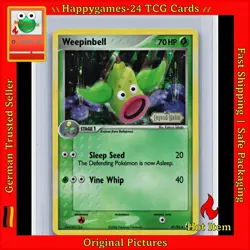 Ultrigaria - Weepinbell Pokemon Karte TCG 47/92 Holo EX Legend Maker /M1 - Image 1