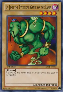 La Jinn the Mystical Genie of the Lamp - YSKR-EN003 - Common - 1st Edition - Lig - Image 1