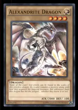 Yugioh Alexandrite Dragon #LDK2-ENK12 Legendary Decks II LP - Image 1