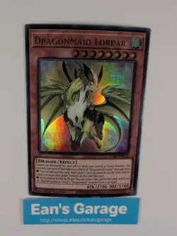YuGiOh Dragonmaid Lorpar 1st Edition RA03-EN022 Ultra Rare - MN - Image 4