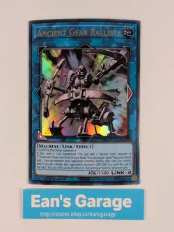 YuGiOh Ancient Gear Ballista 1st Edition RA03-EN046 Ultra Rare - MN - Image 1