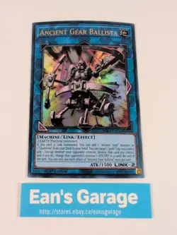 YuGiOh Ancient Gear Ballista 1st Edition RA03-EN046 Ultra Rare - MN - Image 2